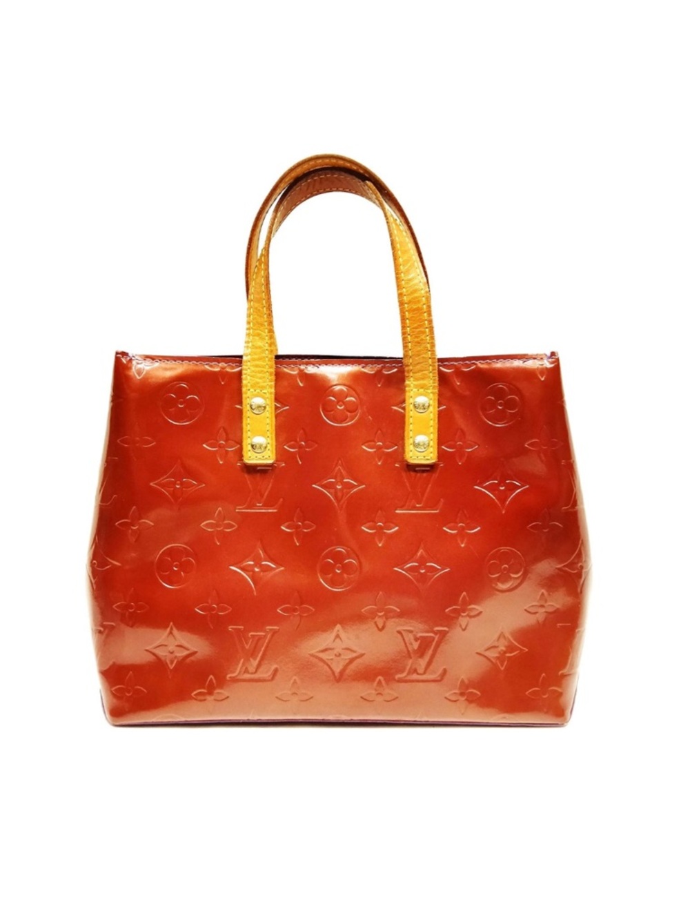 Louis Vuitton Reade PM Brown Vernis Vintage Handbag